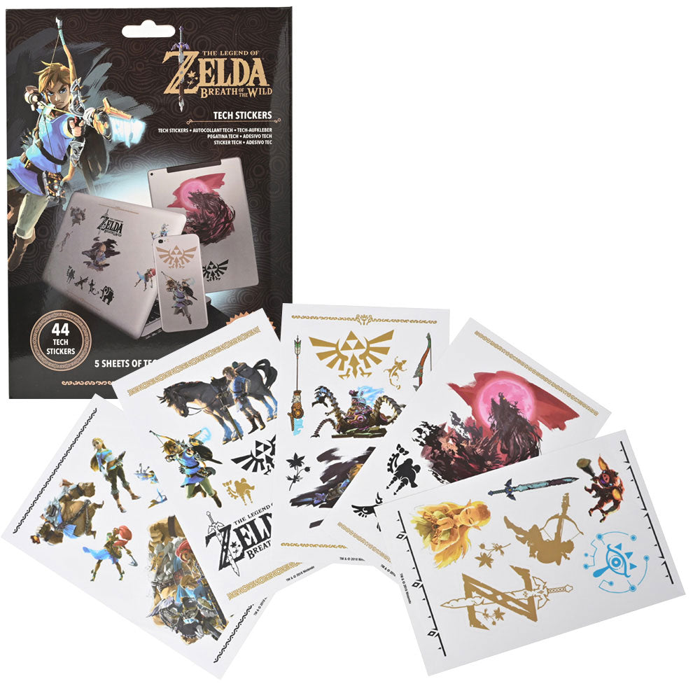THE LEGEND OF ZELDA - (40周年 ) - Breath Of The Wild (Power) / Tech Sticker(44種類)